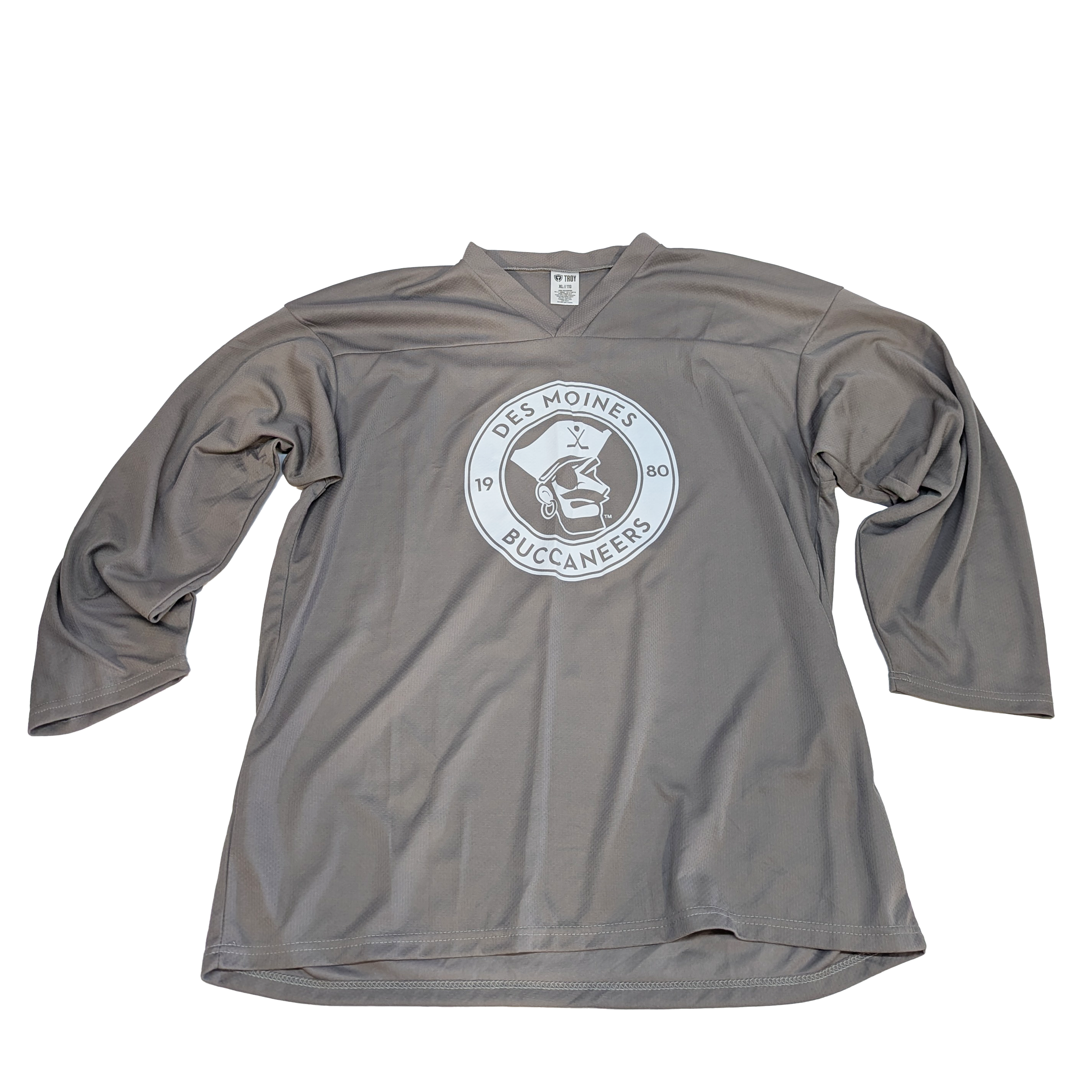 Troy - Nouveau maillot d'entraînement USHL (gris)